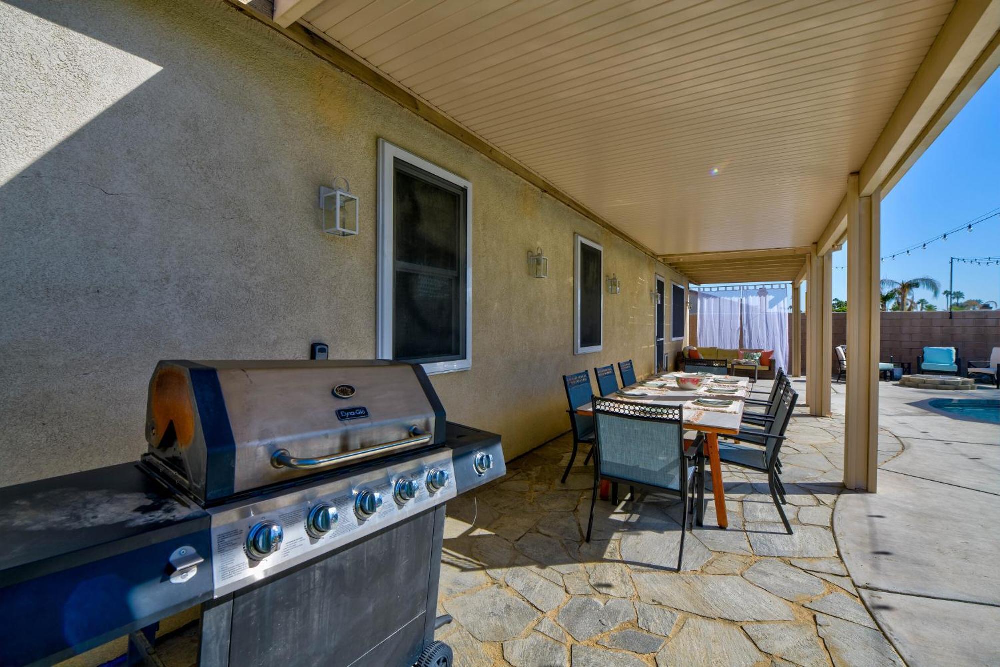 Casa Desert Muse With Heated Pool Spa Firepit Mini Golf And Games Indio Eksteriør billede